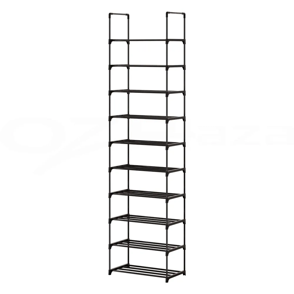 10-tier Stackable Shoe Rack Storage Shelf, 20 Pairs, Artiss