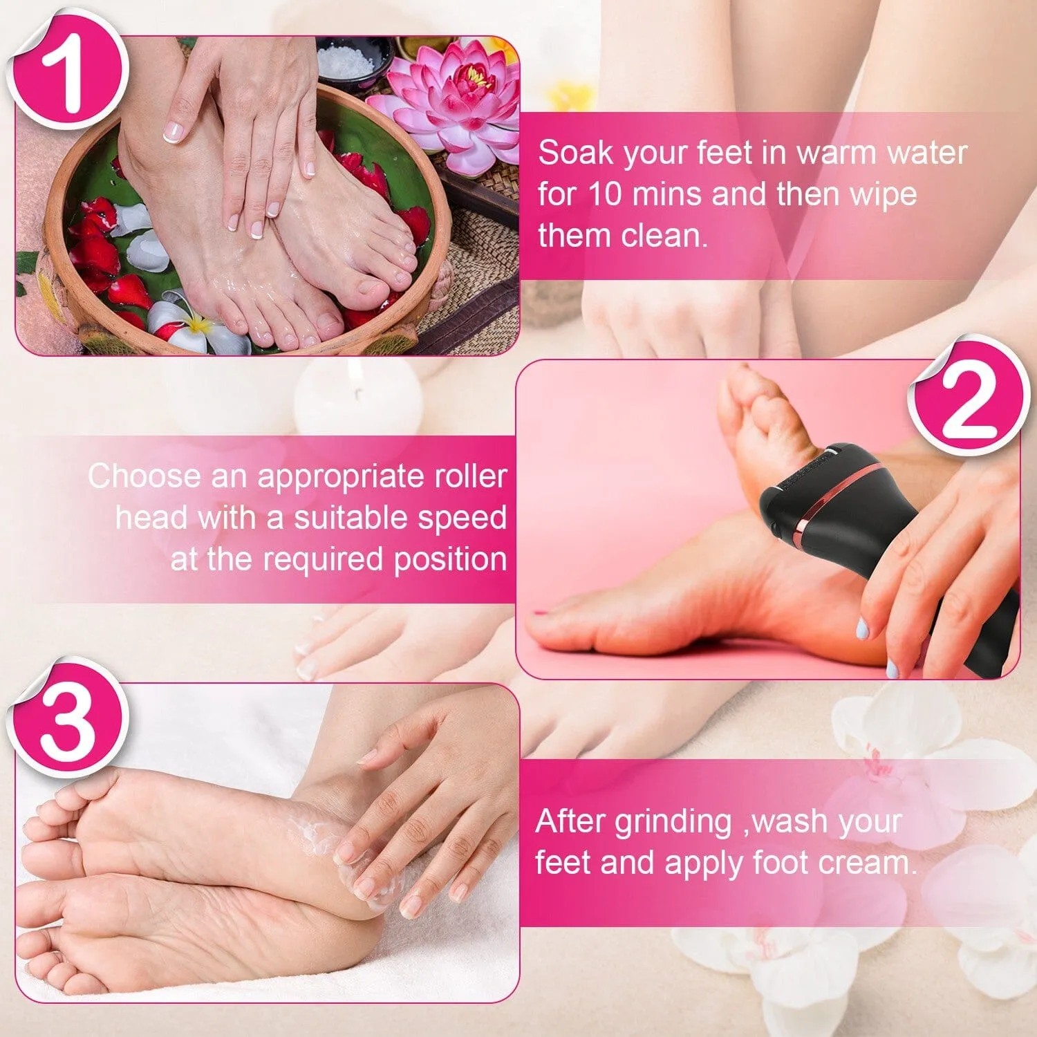 18-in-1 Electric Foot Callus Remover Tool