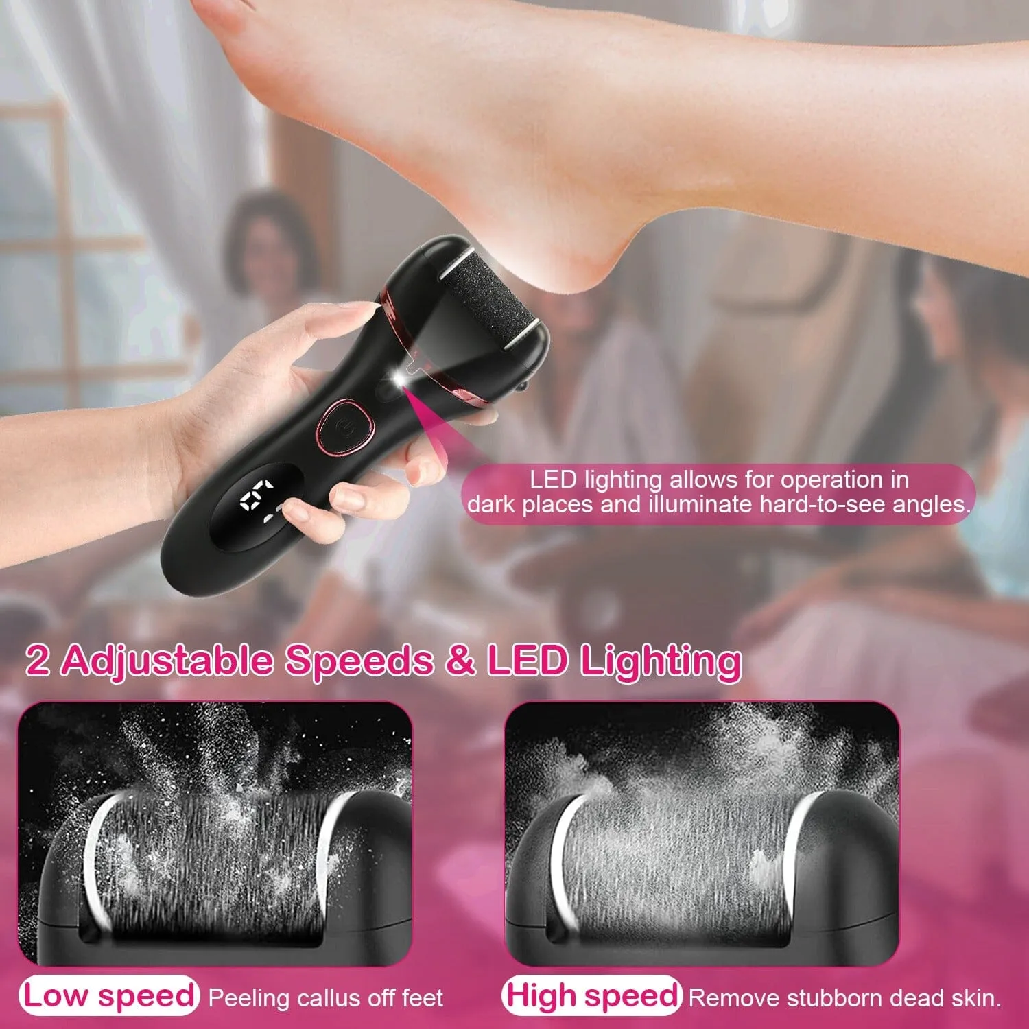 18-in-1 Electric Foot Callus Remover Tool