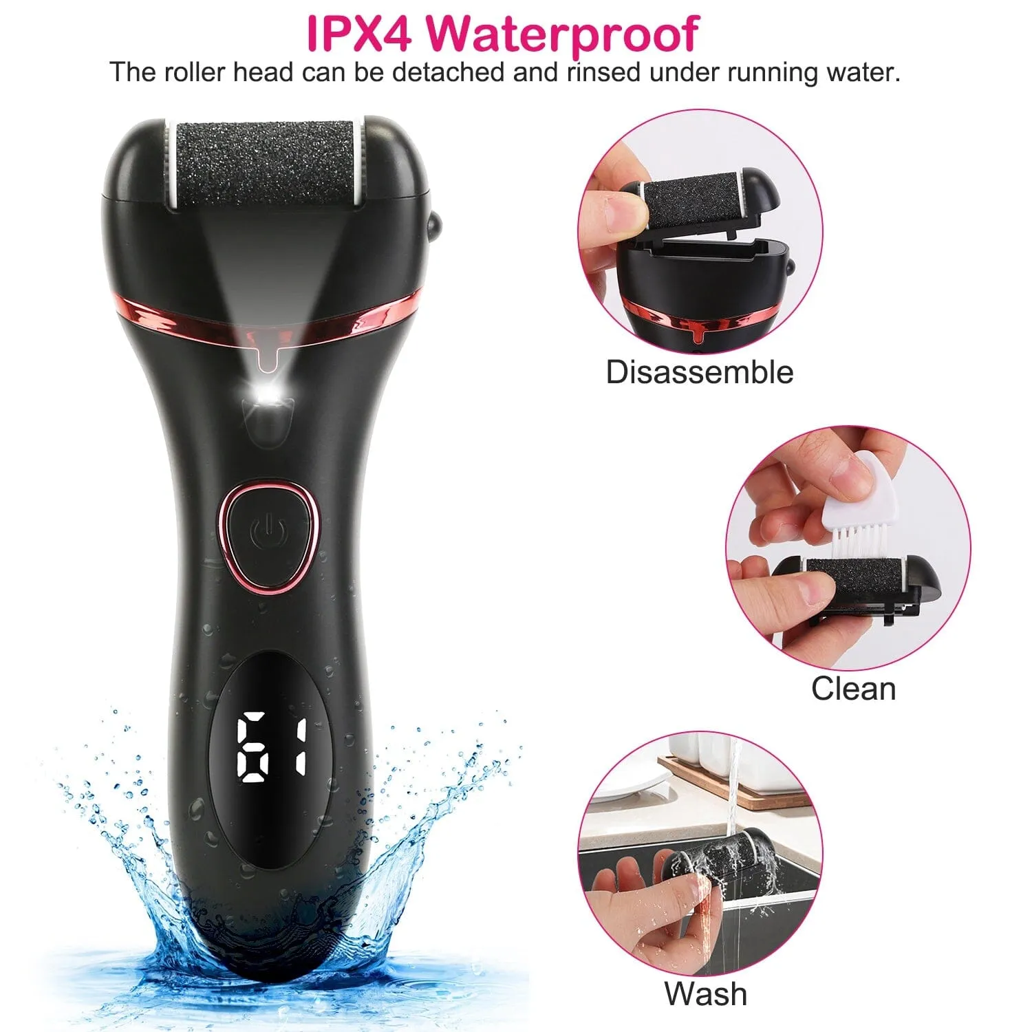 18-in-1 Electric Foot Callus Remover Tool