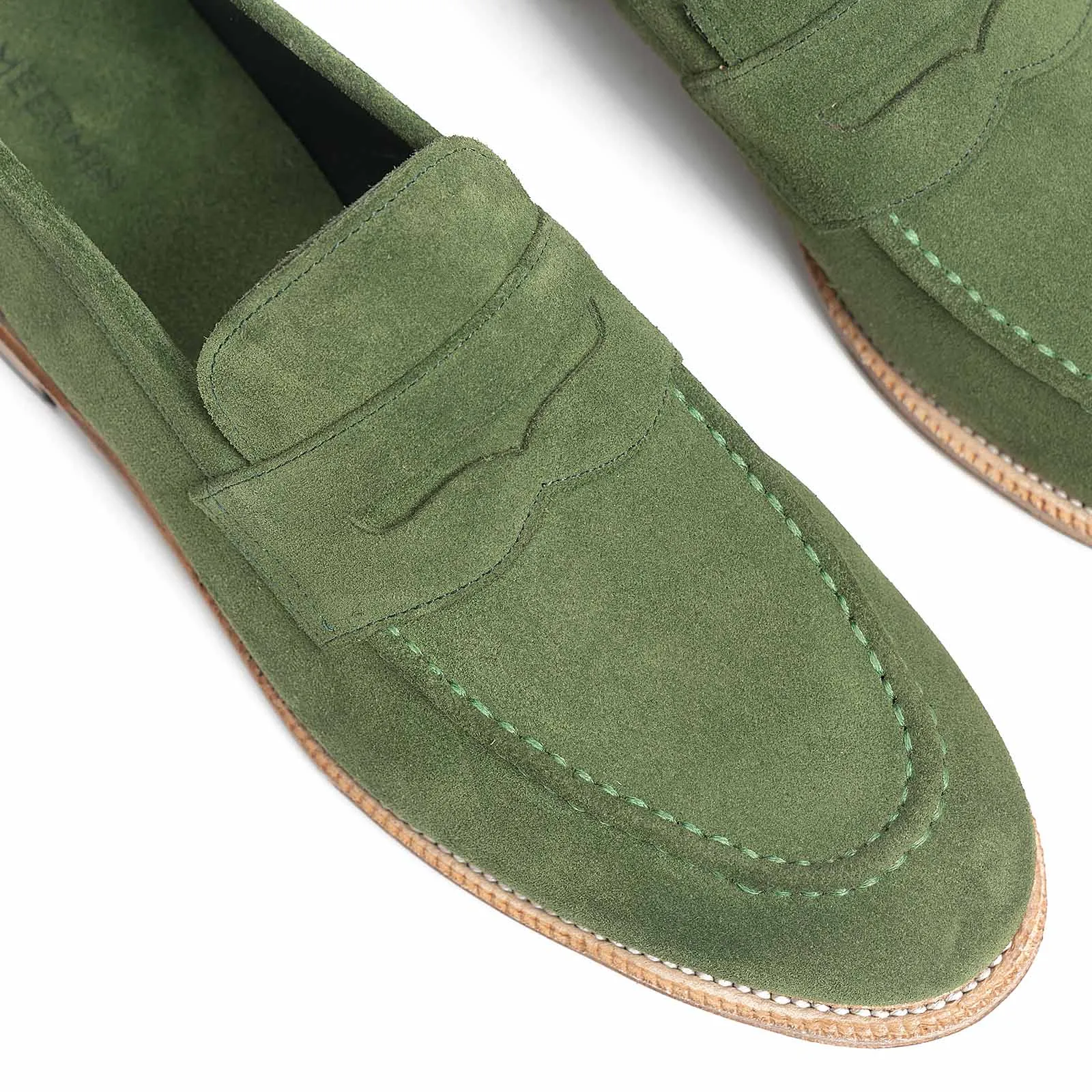 514511 - PEA GREEN SUEDE - E