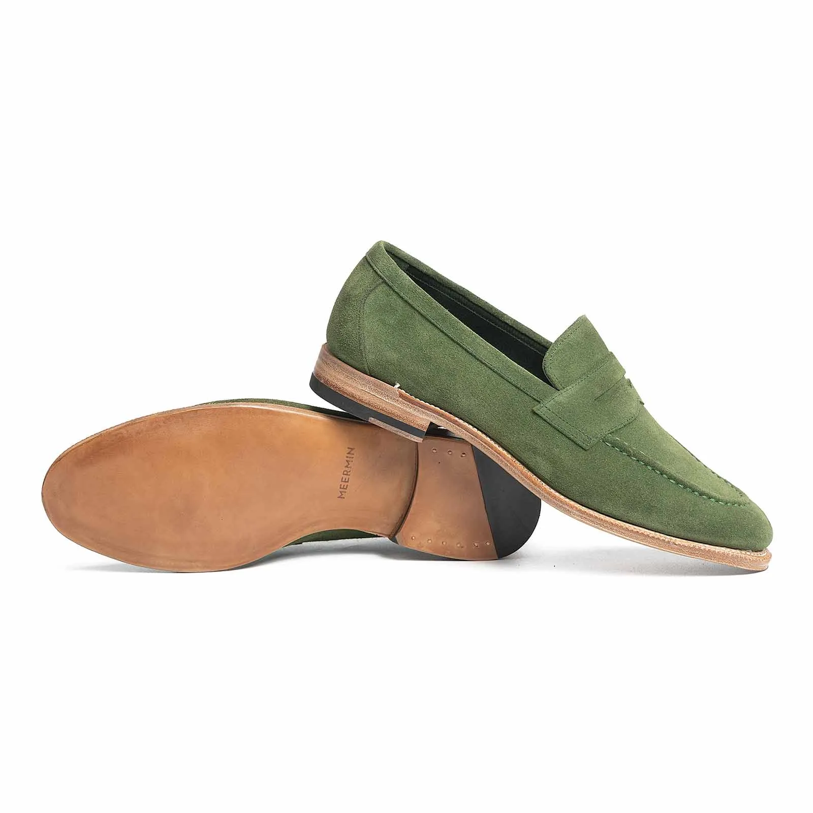 514511 - PEA GREEN SUEDE - E