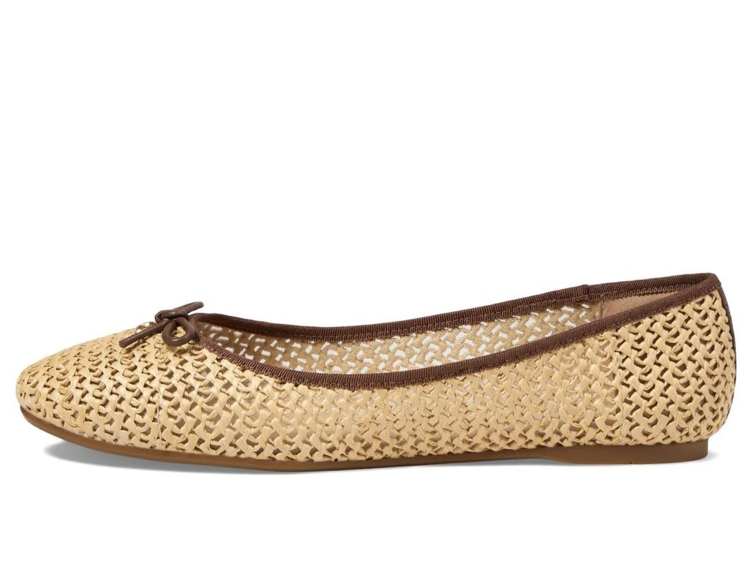 Abigail Raffia Ballet Flat