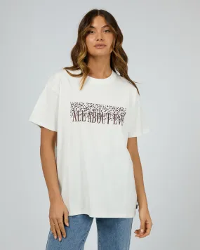 All About Eve Rhi Standard Tee Vintage White