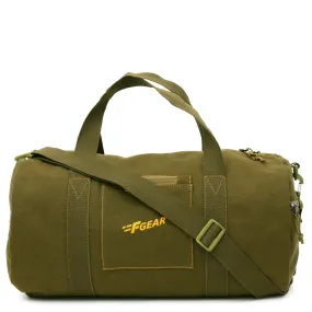 Army 30L Canvas Olive Gym Bag