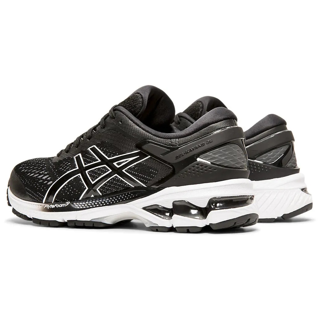 Asics GEL-KAYANO 26 Black Womens Running Shoes