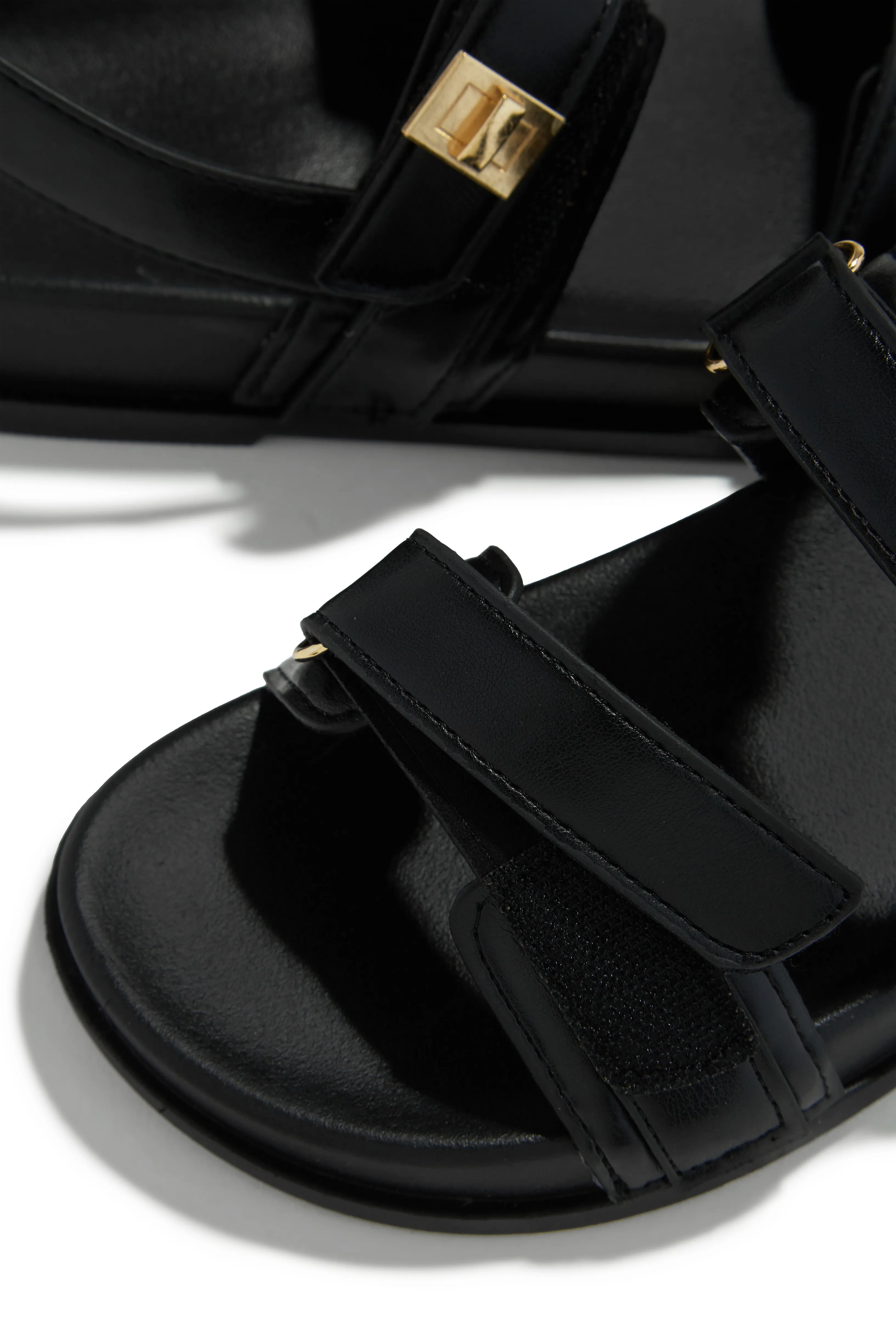 Atalya Chunky Sandals - Black