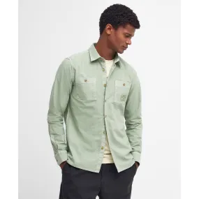 Barbour Bentham Long Sleeved Shirt MSH5475 Agave Green