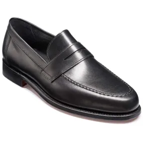 BARKER Jevington Shoes - Mens Loafers - Black Calf