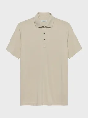 Beige Mersino Polo Shirt