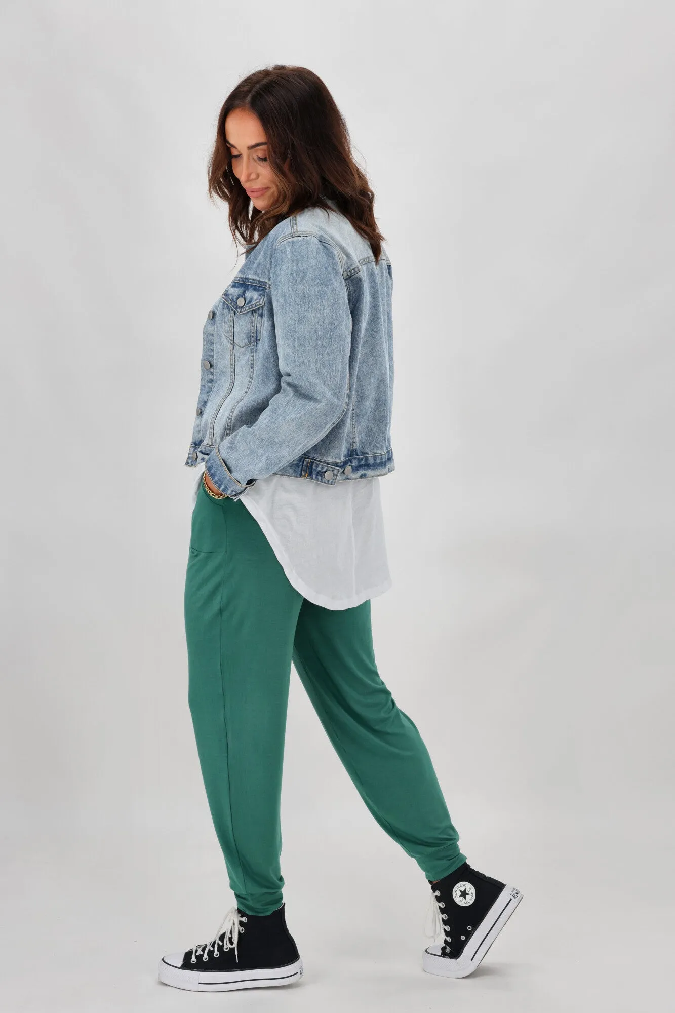 Betty Basics Paris Pant Sea Green