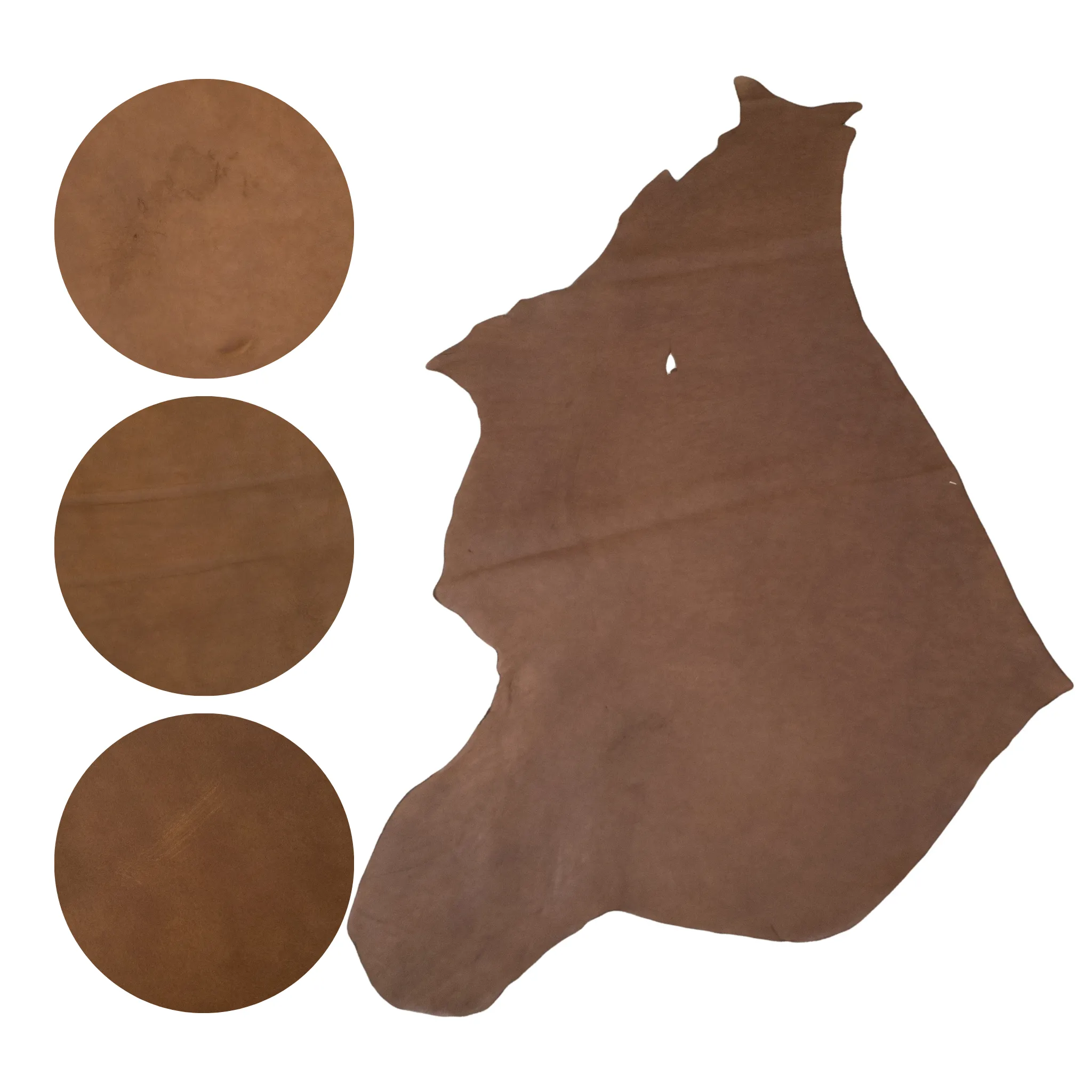 Big Wall Medium Brown, Oil Tanned Summits Edge Sides & Pieces