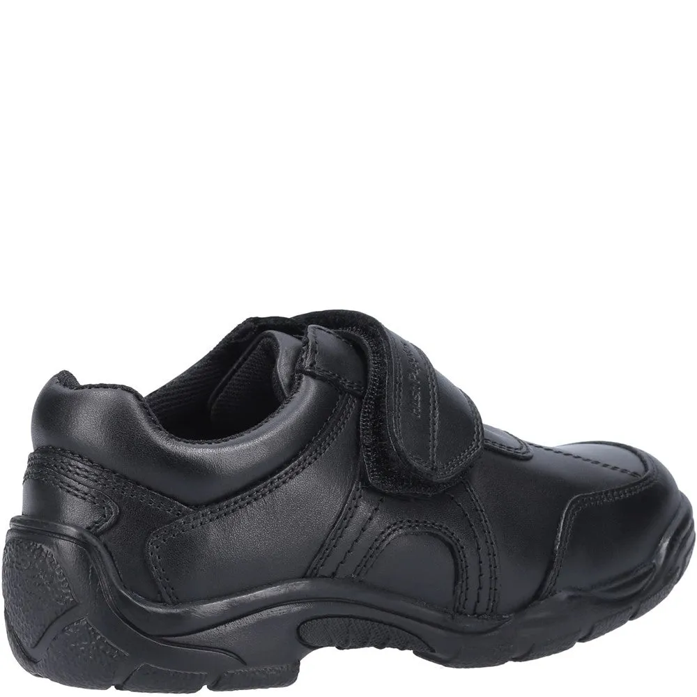 Black Arlo Junior School Shoes