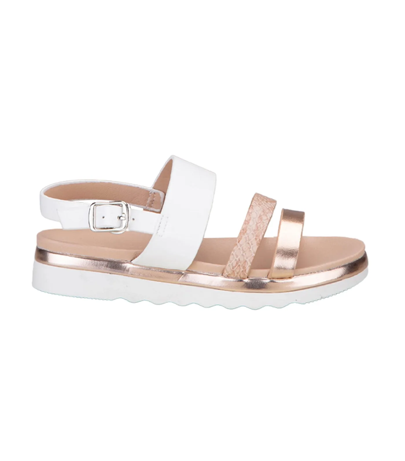 Blessy Kids Sandals for Girls - Rosegold