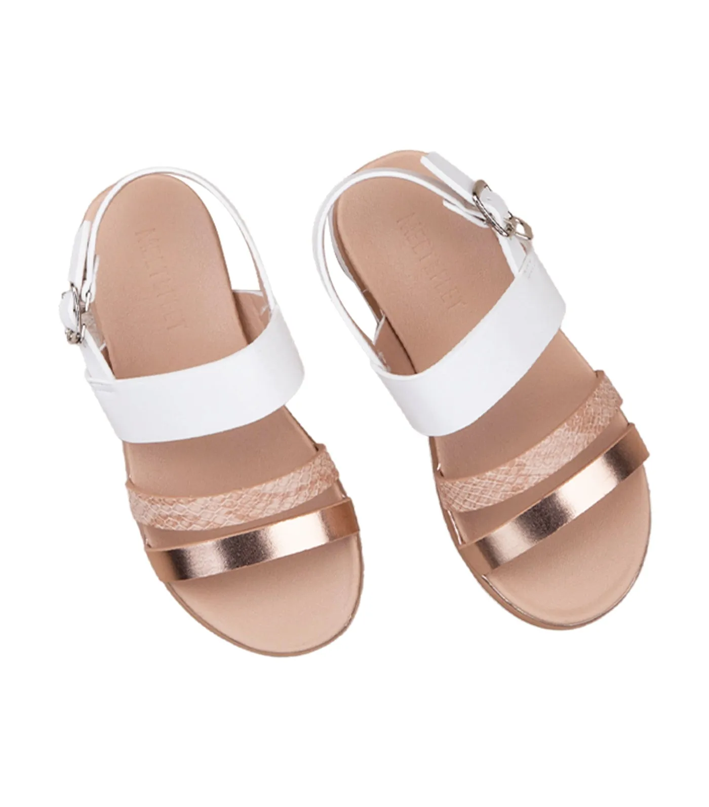 Blessy Kids Sandals for Girls - Rosegold