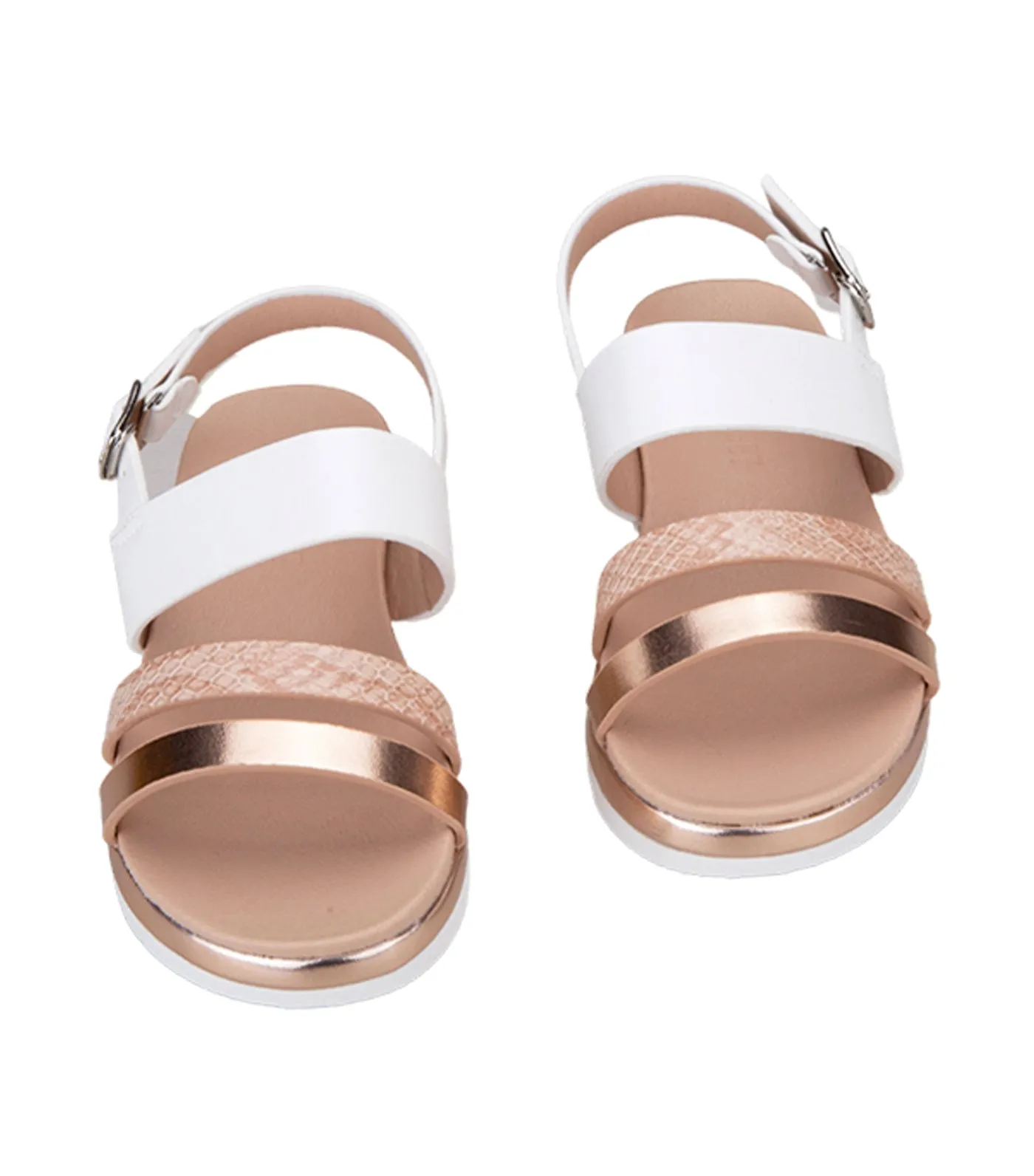 Blessy Kids Sandals for Girls - Rosegold