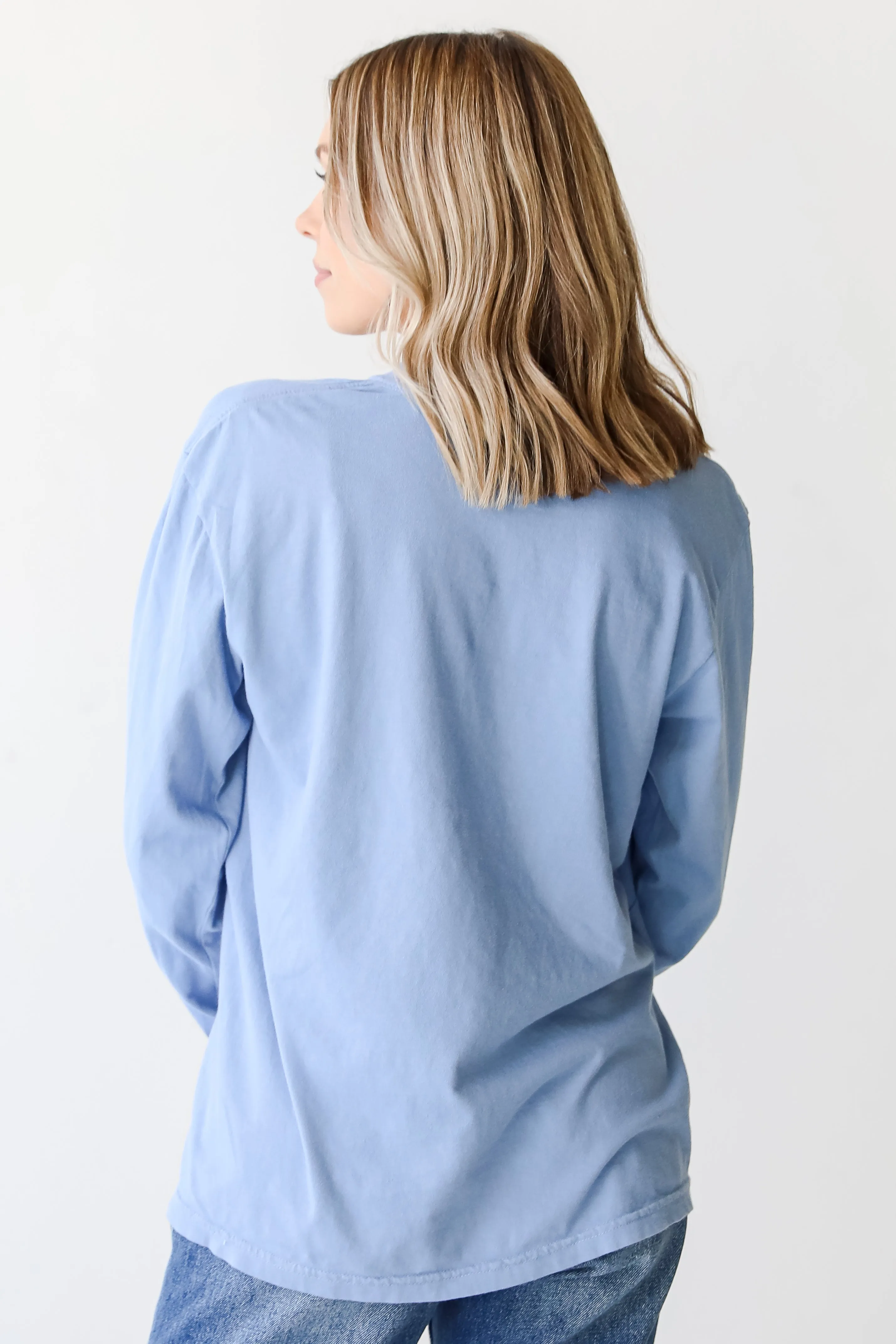 Blue Charleston Long Sleeve Tee