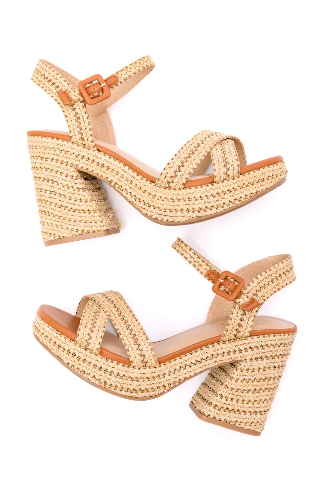 Bon Voyage Rope Woven Heel Shoes- FORTUNE DYNAMIC