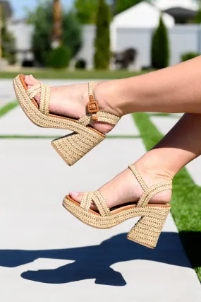 Bon Voyage Rope Woven Heel Shoes- FORTUNE DYNAMIC