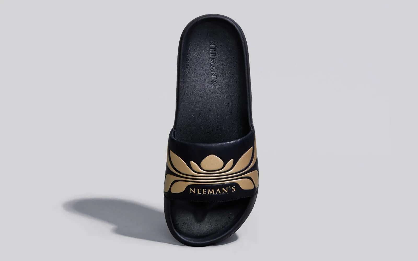 Breather Slides (Women Exclusive) : Black-Gold