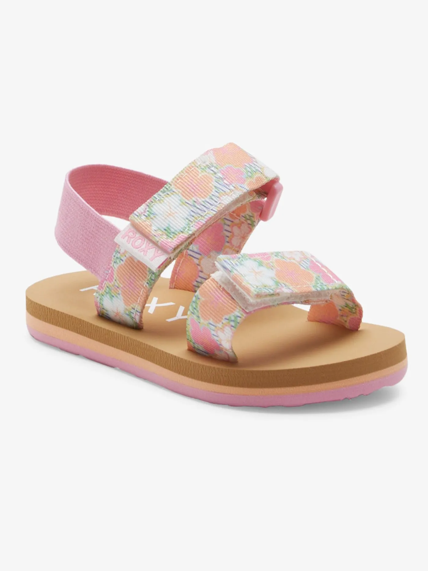 Cage White/Crazy Pink/Orange Sandals (Little Kids)