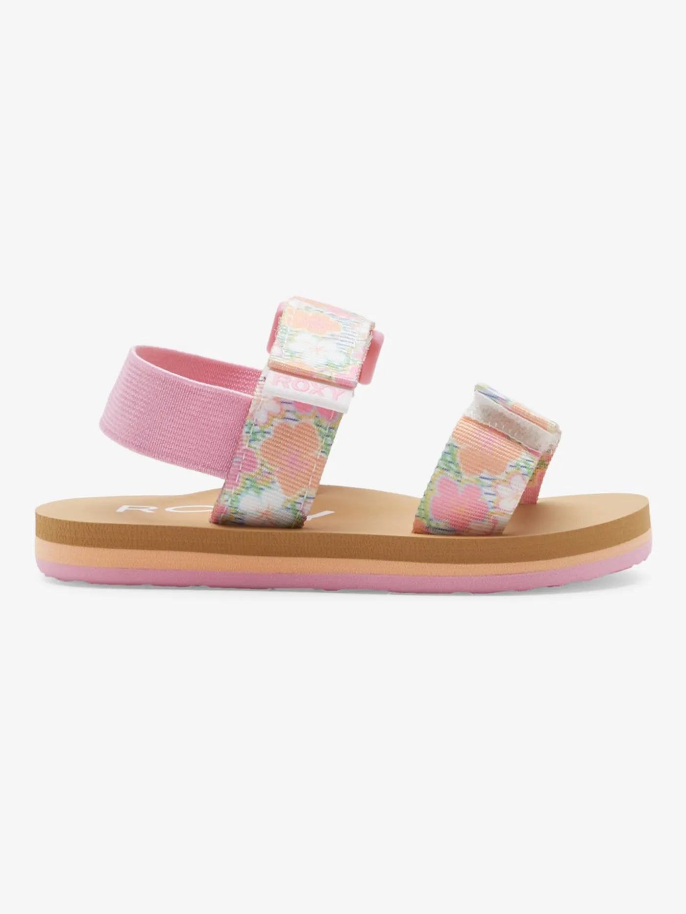 Cage White/Crazy Pink/Orange Sandals (Little Kids)