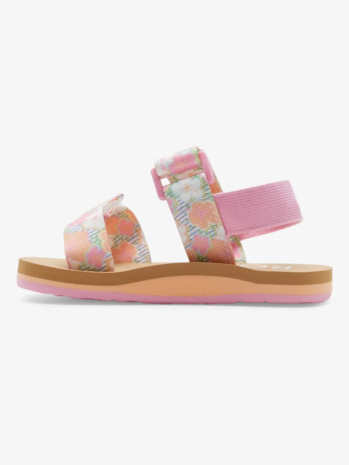 Cage White/Crazy Pink/Orange Sandals (Little Kids)