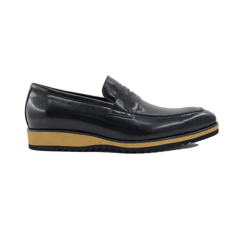 Carrucci Black Signature Casual Loafer