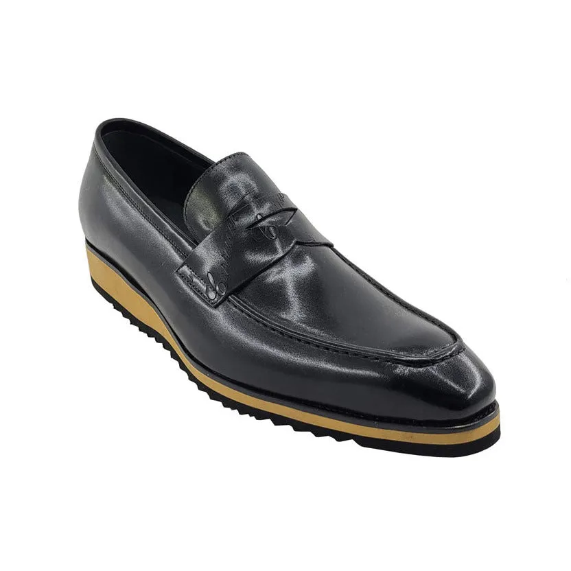 Carrucci Black Signature Casual Loafer