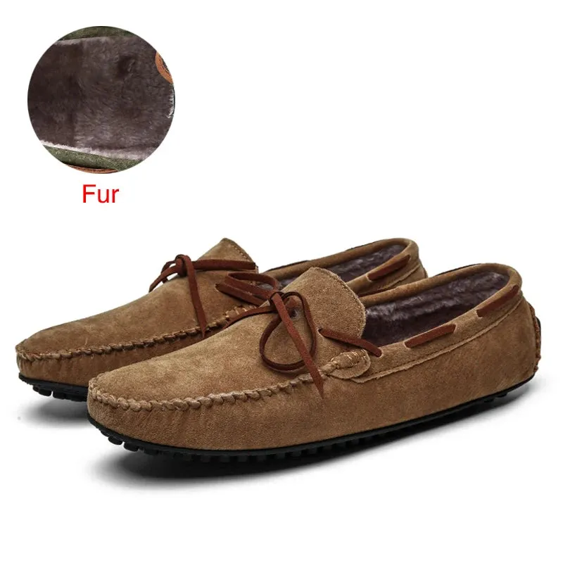 Casual Men Genuine Leather Shoes Summer Breathable Green Men's Loafers Leather Shoes Sapato Masculino Zapatos Hombre v1