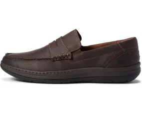 Central Moc Toe Penny Leather Florsheim Loafers, brown