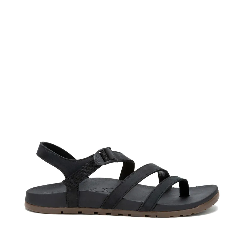 Chaco Women's Lowdown Strappy Sandal in Black