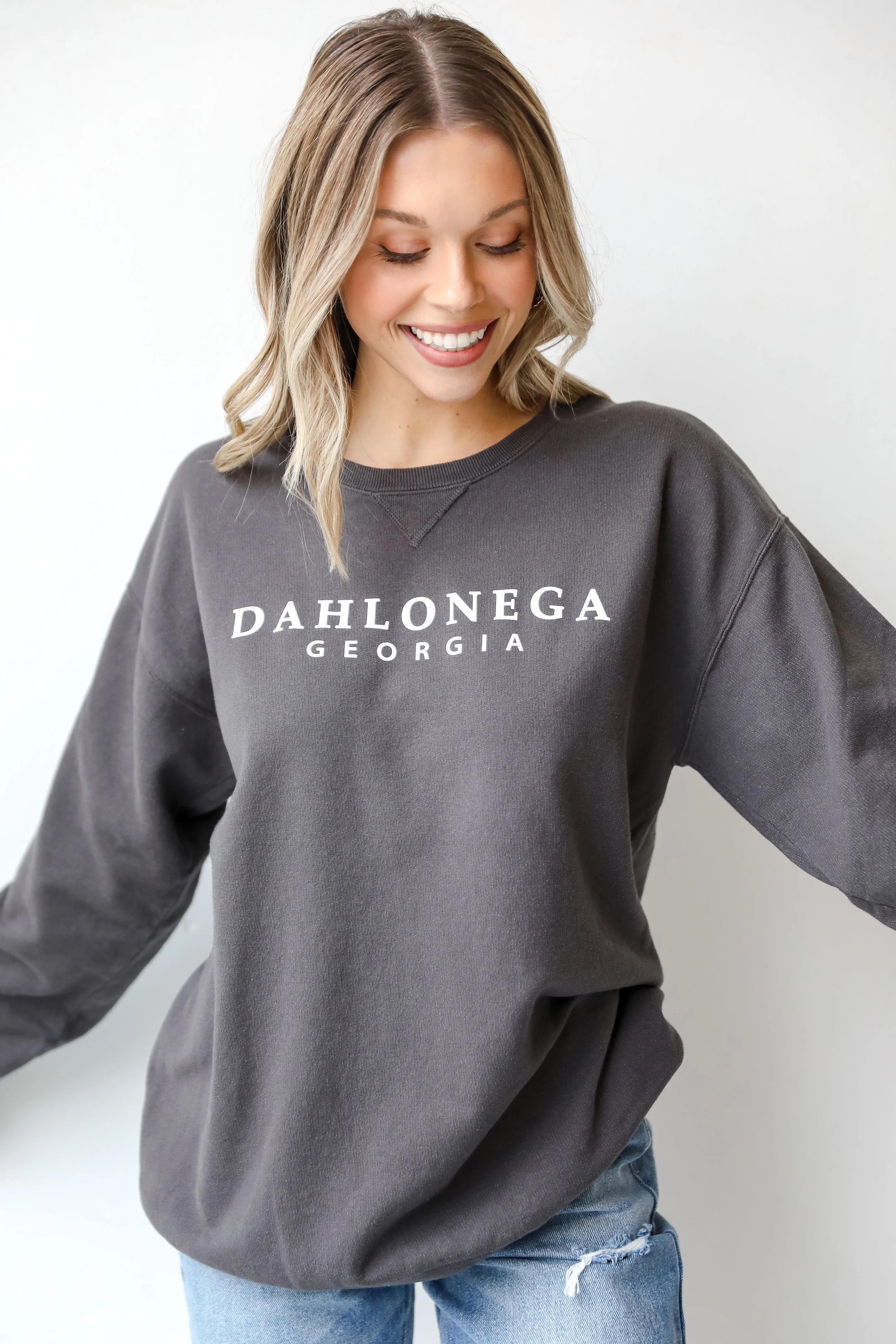 Charcoal Dahlonega Georgia Sweatshirt