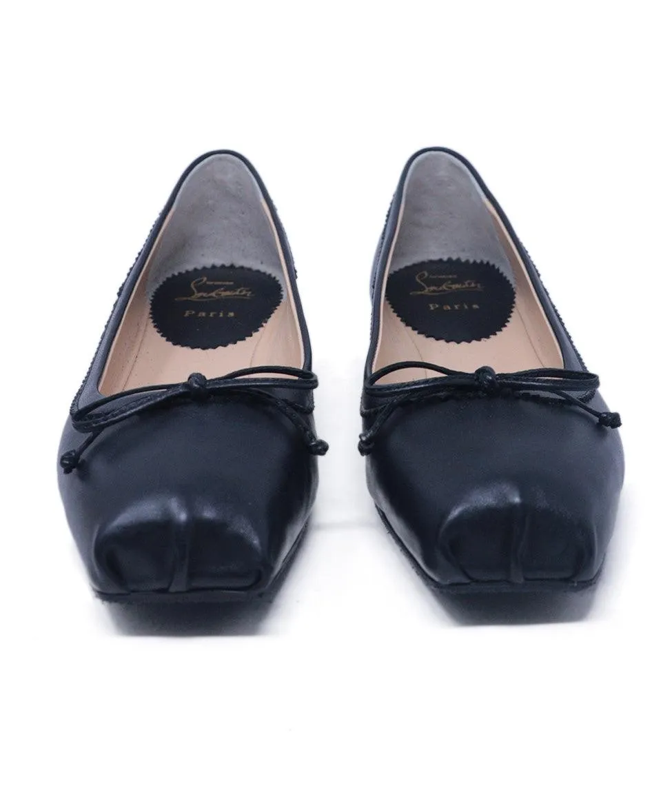 Christian Louboutin Black Ballerina Flats sz 9