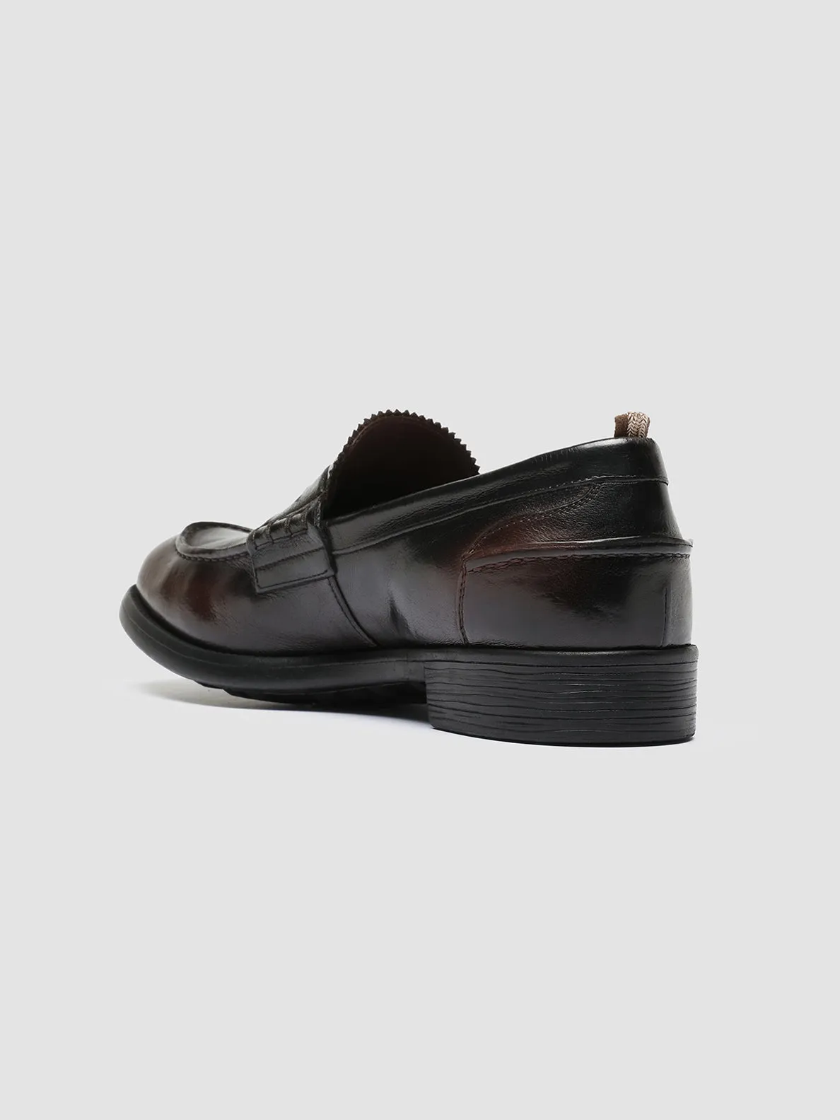 CHRONICLE 056 - Dark Brown Leather Penny Loafers