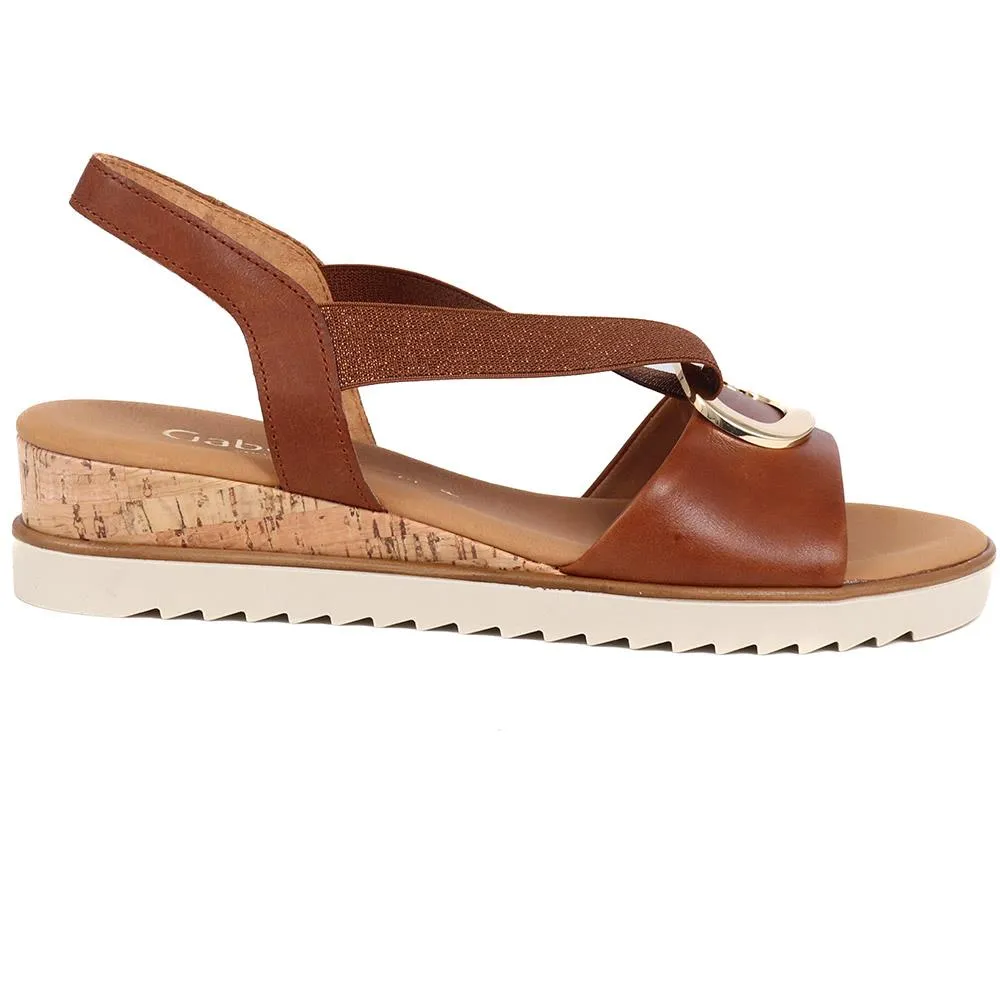 Chunky Leather Sandals  - GAB39509 / 325 075