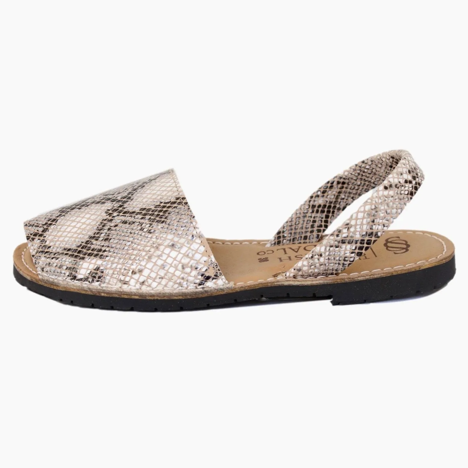 Classic Snake Print sandals