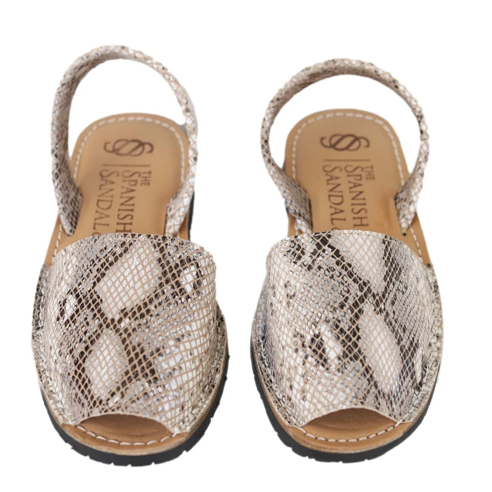 Classic Snake Print sandals