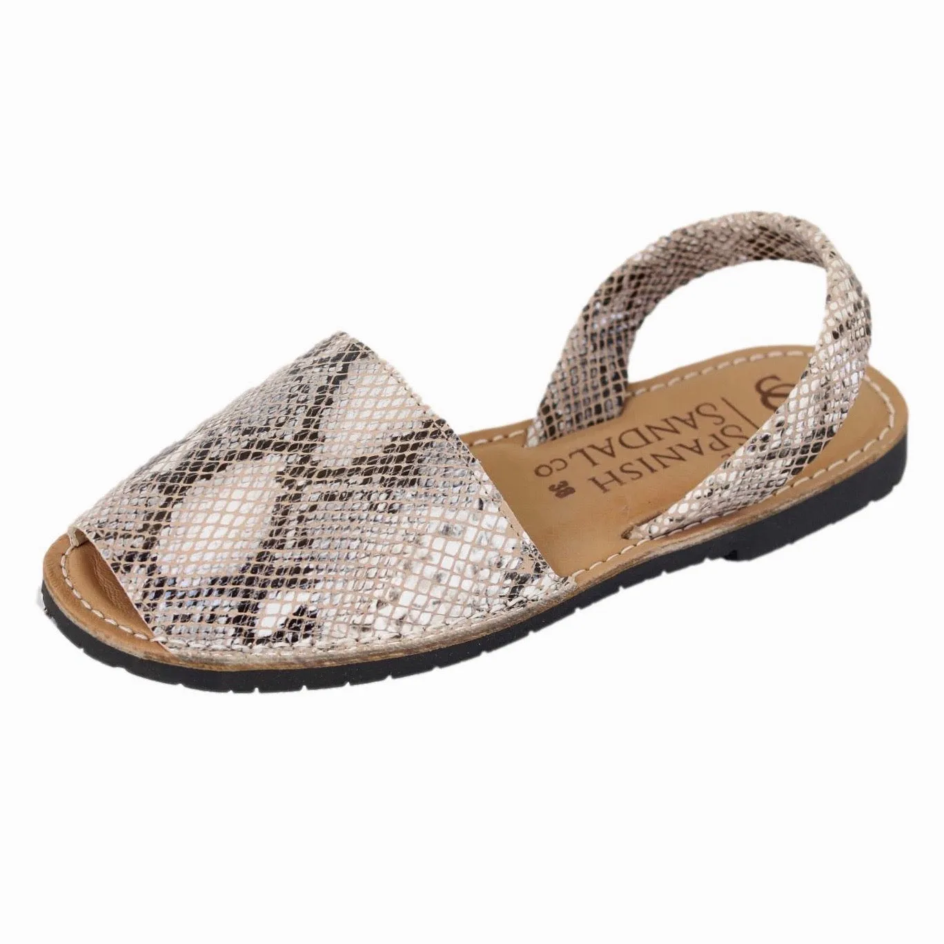 Classic Snake Print sandals