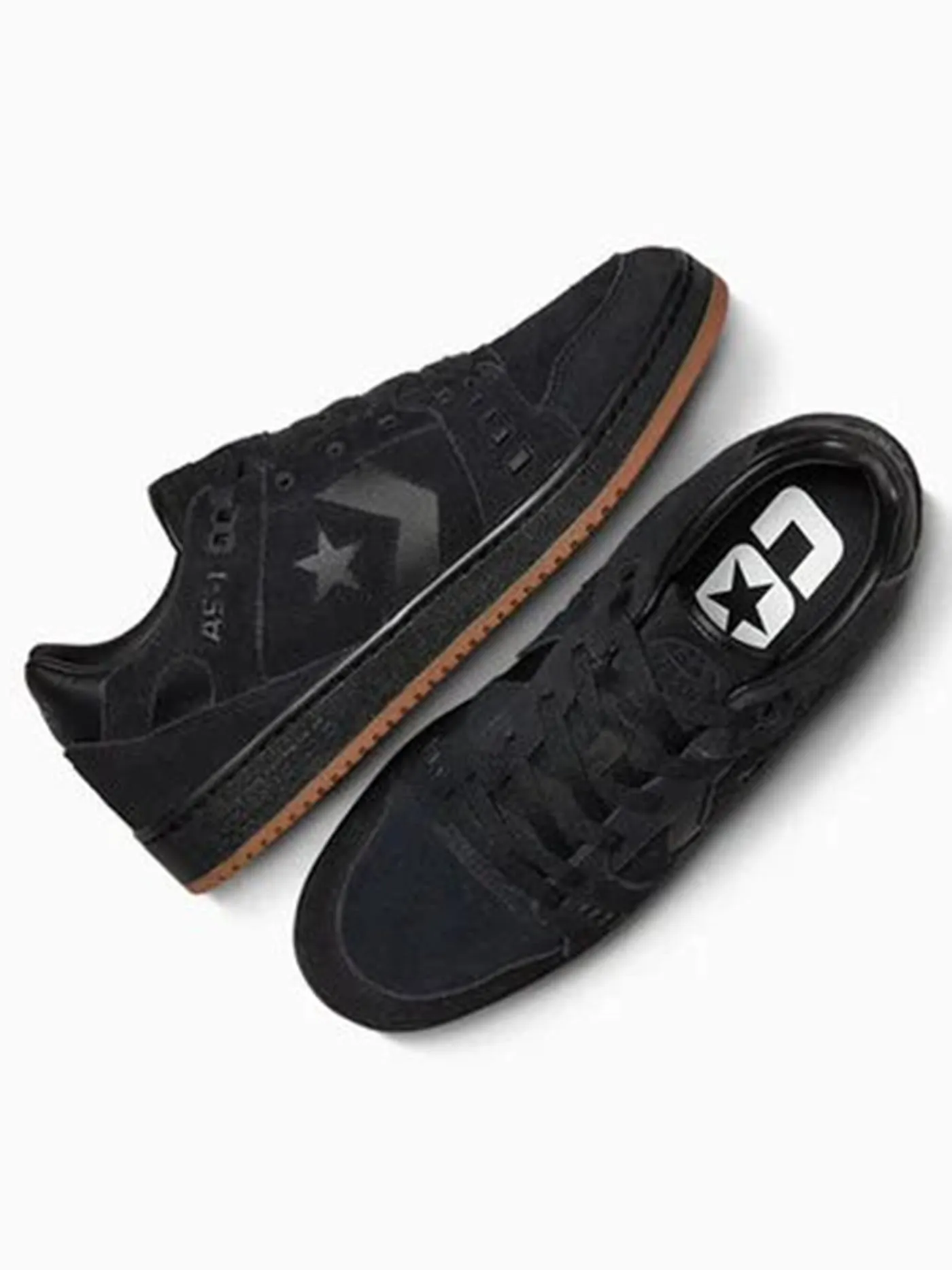 Cons AS-1 Pro Suede Black/Black/Gum Shoes