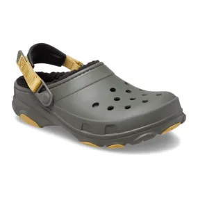 Crocs Mens All Terrain Lined Clog Dusty Olive