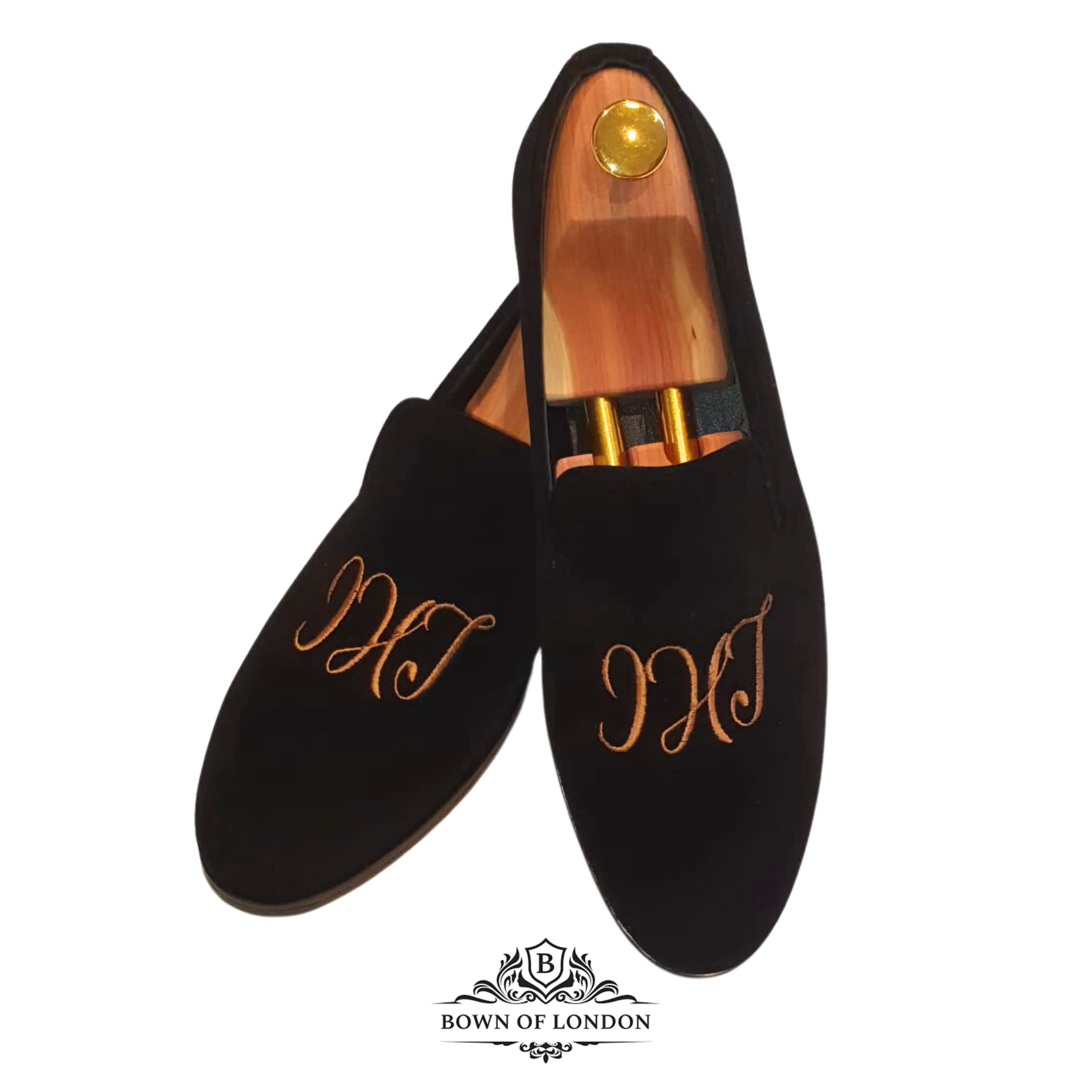 Custom Velvet Loafer/Slipper Shoe