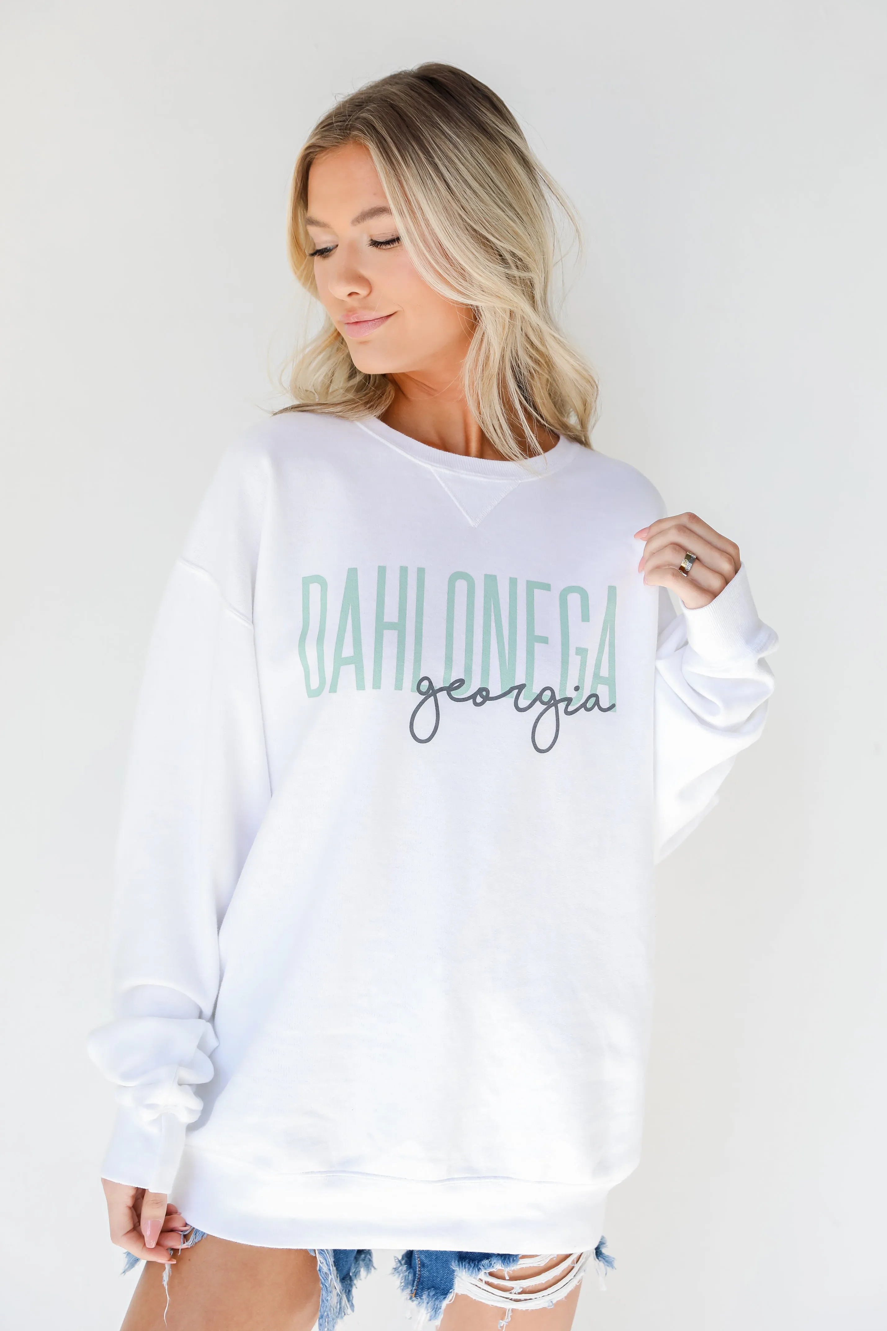 Dahlonega Georgia Script Sweatshirt