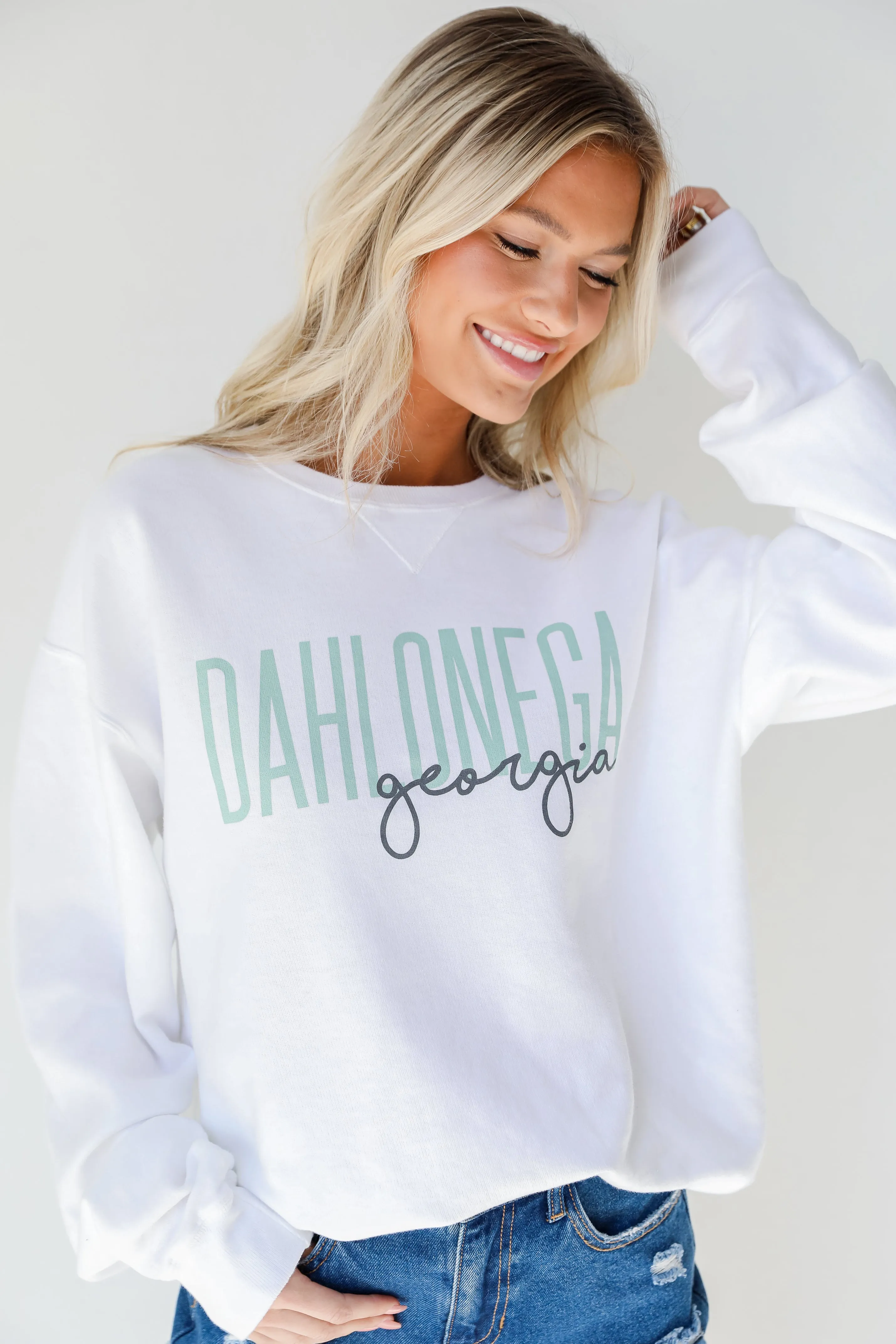 Dahlonega Georgia Script Sweatshirt