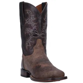 Dan Post Men's Franklin Sand/Dark Chocolate Western Boots DP2815