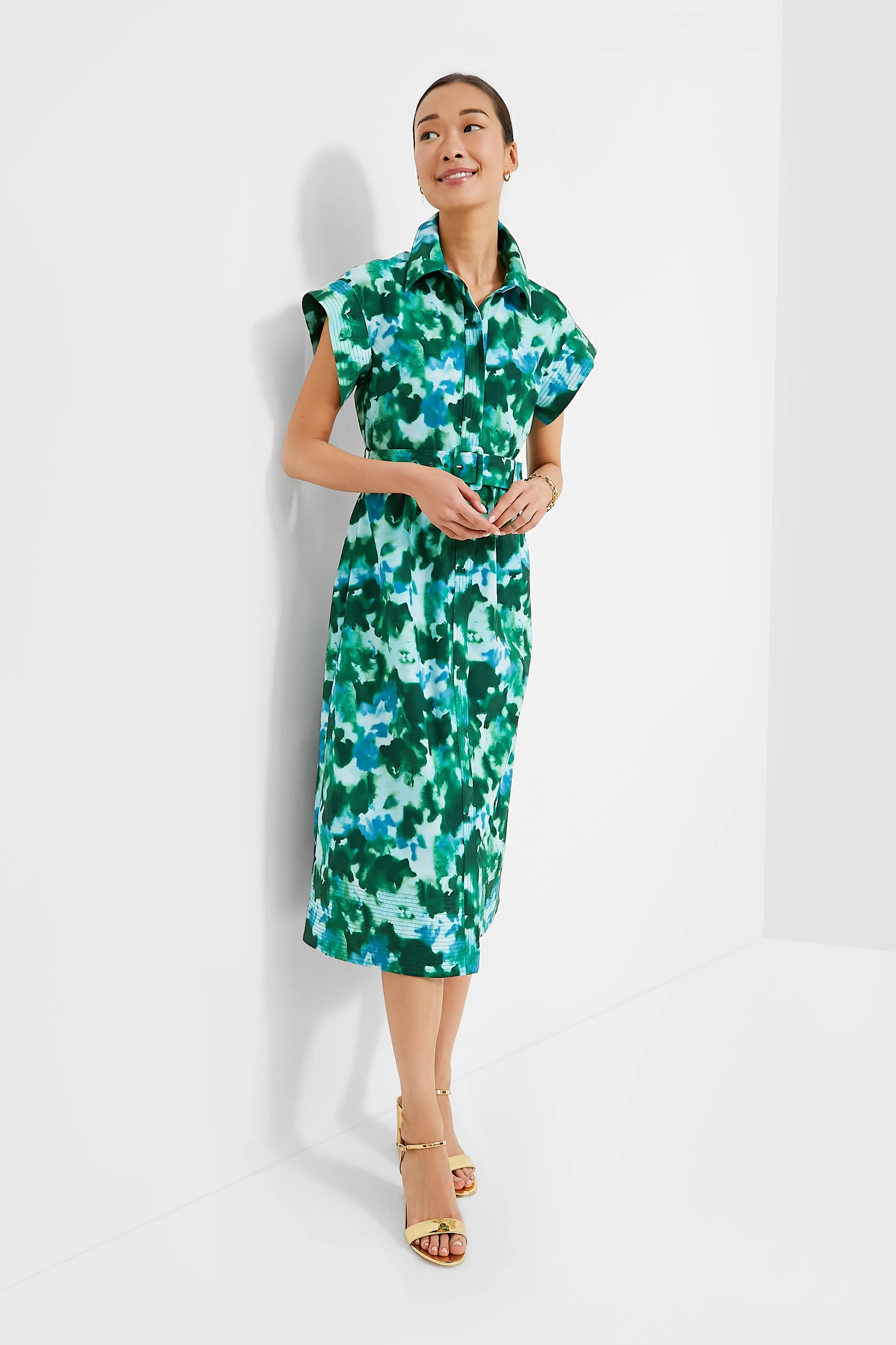 Deep Lagoon Chloe Dress