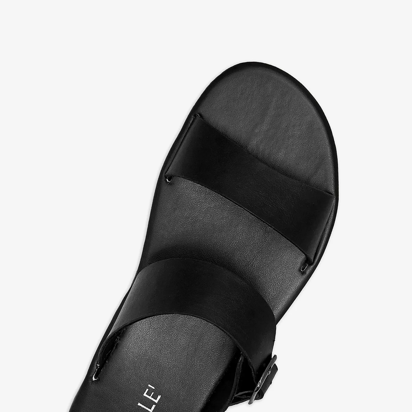 Double Strap Leather Chappal