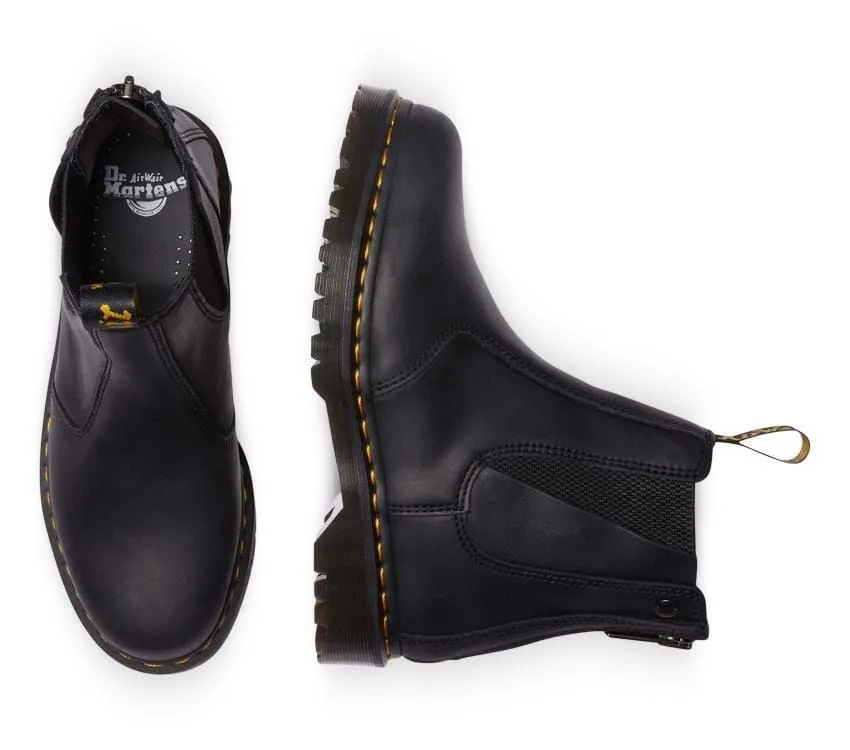 Dr Martens 2976 ALT Zip Chelsea Black Boot