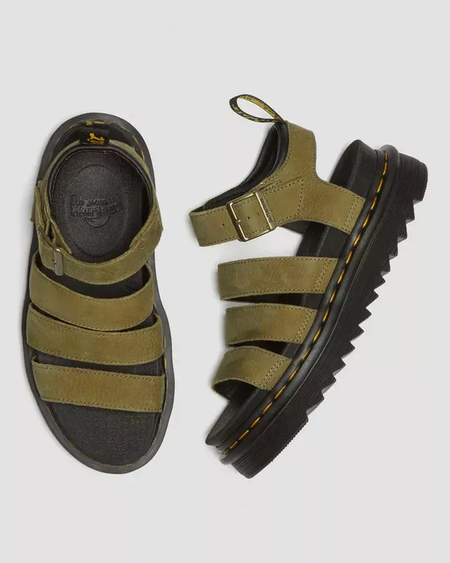 Dr. Martens Women's Blaire Sandals - Muted Olive