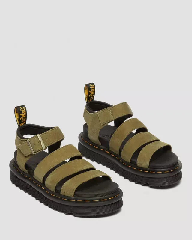 Dr. Martens Women's Blaire Sandals - Muted Olive